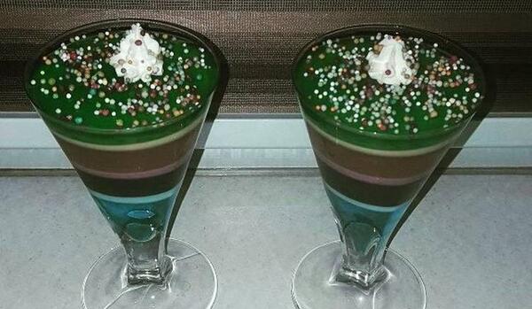 عکس طرز تهیه ژله بستنی