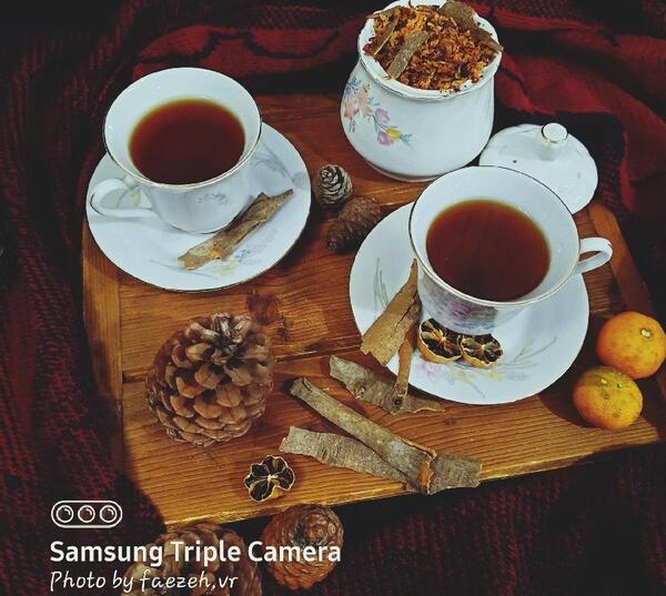 عکس چای دارچین