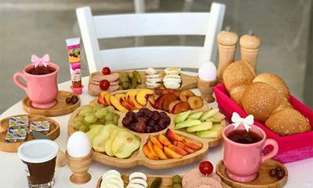 عکس صبحانه عروس و داماد