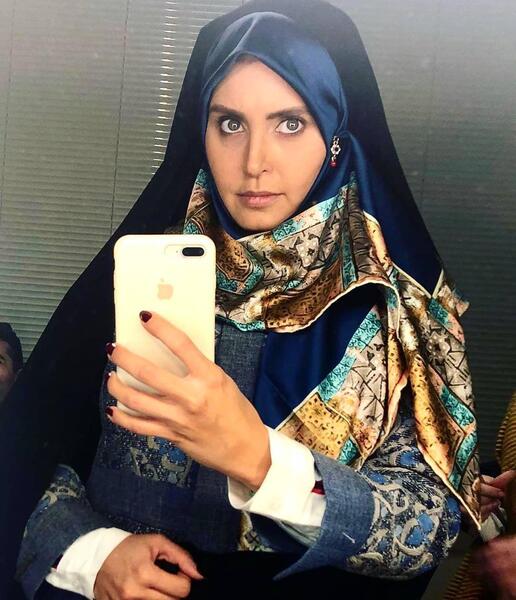 عکس حجابی هانده ارچل