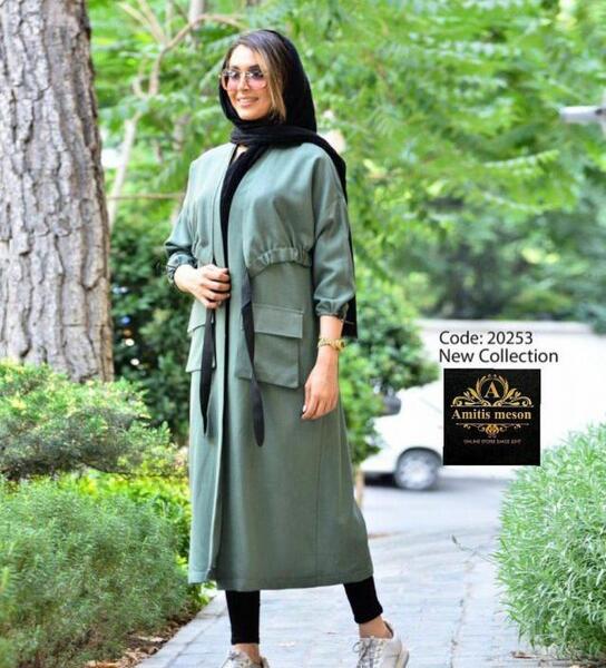 عکس مدل مانتو فشن جلو باز