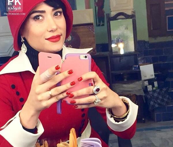 عکس پریناز در رمان ازدواج به سبک کنکوری