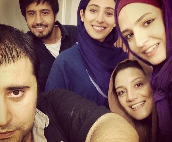 عکس هانیه در سریال مدینه