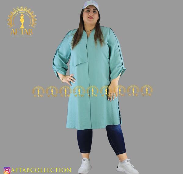 عکس مانتو اسپرت سایز بزرگ