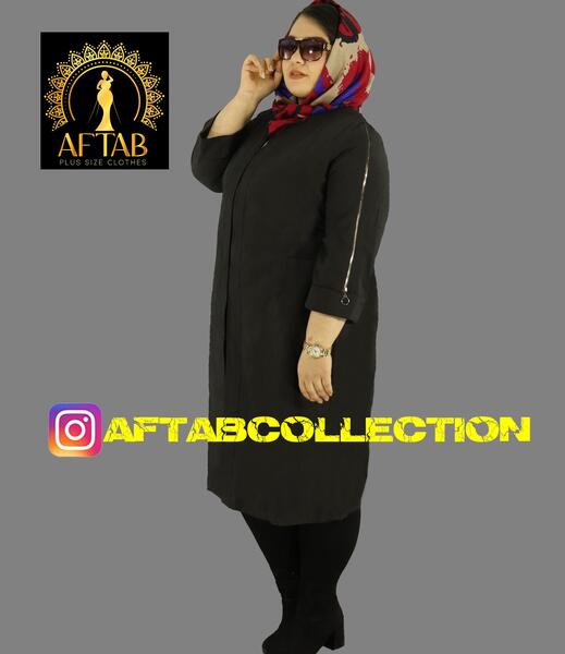 عکس مانتو اسپرت سایز بزرگ