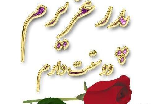 عکس نوشته علی دوستت دارم