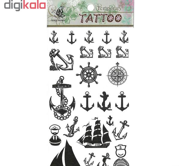 عکس تاتو لنگر