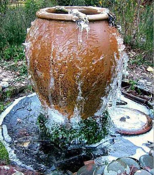 عکس ایده حوض برای باغ