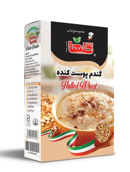 عکس گندم و جو پوست کنده