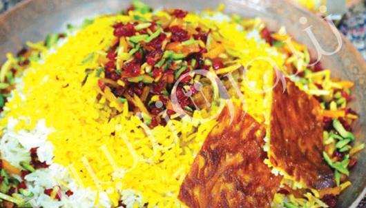عکس شیرین پلو قزوین