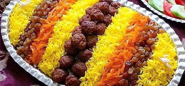 عکس شیرین پلو قزوین