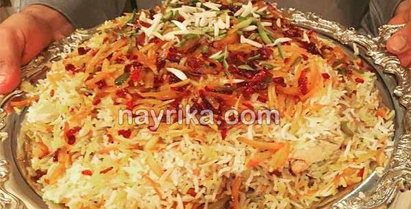 عکس شیرین پلو قزوین