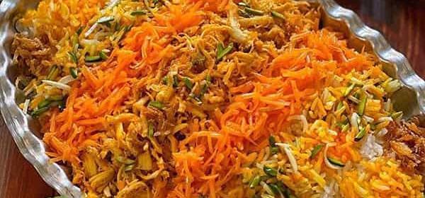 عکس شیرین پلو قزوین