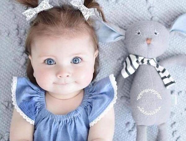 عکس پروفایل نوزاد دختر زیبا