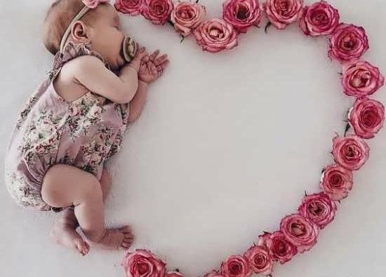 عکس پروفایل نوزاد دختر زیبا