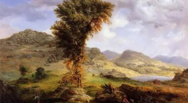 عکس منظره رنگ روغن