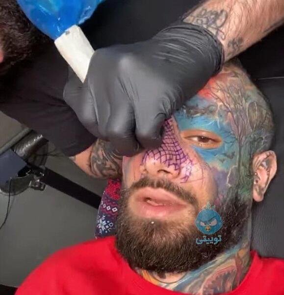 عکس جدید صورت تتلو