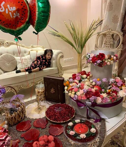 عکس یلدا لاکچری