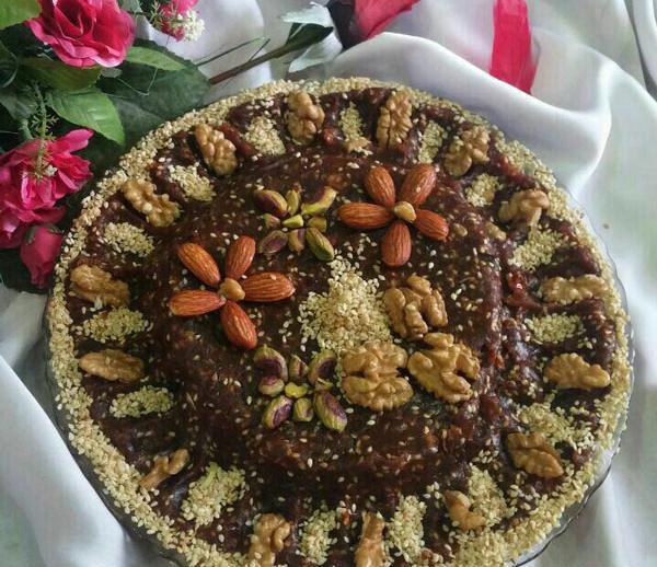 عکس حلوا خرمایی