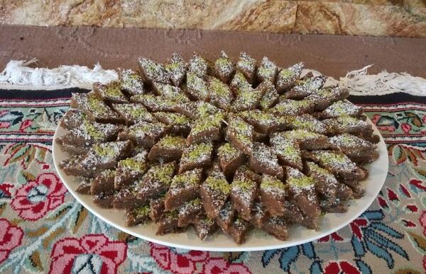 عکس حلوا خرمایی