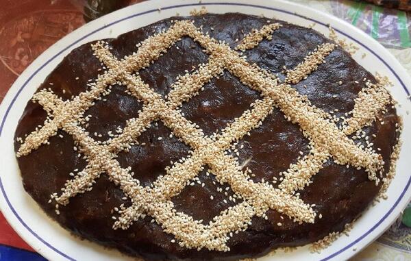 عکس حلوا خرمایی