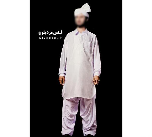 عکس مرد بلوچ