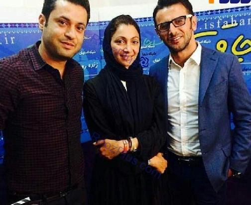 عکس امین شاهکار و همسرش مریم