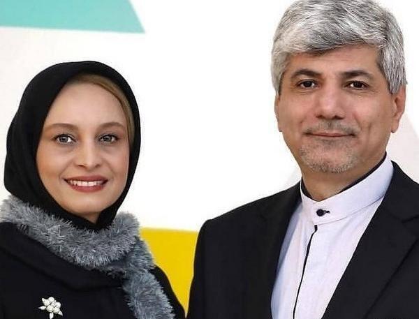 عکس امین شاهکار و همسرش مریم