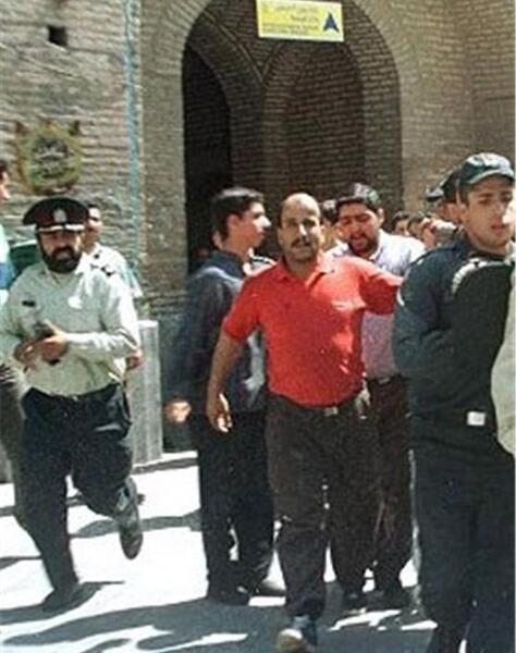عکس قاتل خواهر شهید لاجوردی