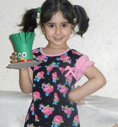 عکس کاردستی سبزه ی عید