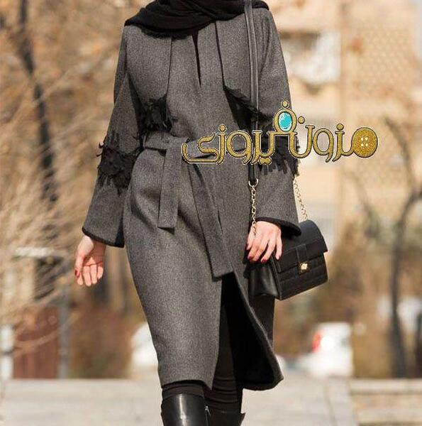 عکس مدل مانتو ضخیم پاییزی