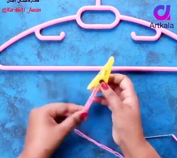 عکس ایده گیره لباس