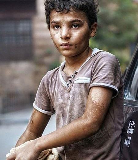 عکس بچه فقیر