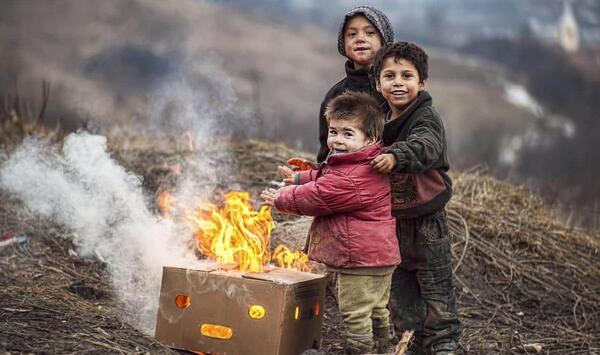 عکس بچه فقیر