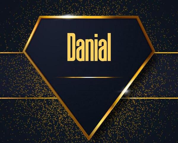عکس نوشته دانیال برای پروفایل