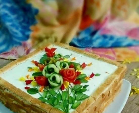 عکس کیک غذا