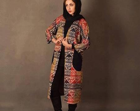 عکس مدل مانتو جلو باز سنتی