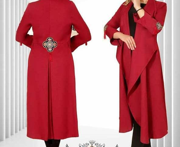 عکس مدل مانتو جلو باز سنتی