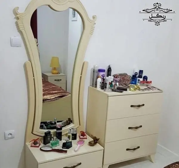 عکس ایده برای تزیین میز آرایش