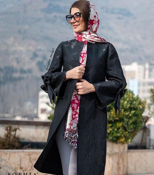 عکس مدل مانتو ژاکارد مجلسی