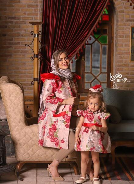 عکس مدل مانتو ژاکارد مجلسی