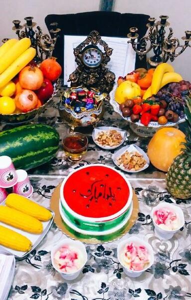عکس فیک یلدا