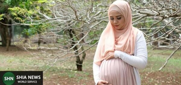 عکس بارداری حضرت فاطمه