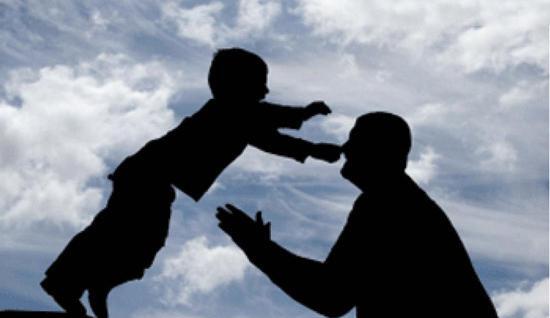 عکس پدر فرزندی