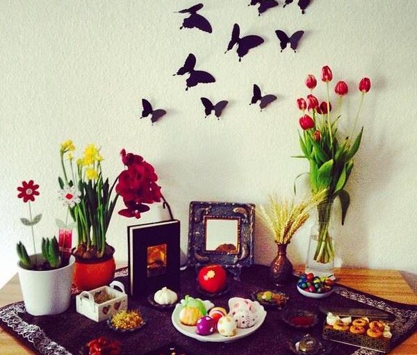 عکس سفره هفت سین مهدوی