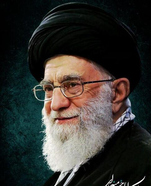 عکس آیت الله خامنه ای برای صفحه گوشی