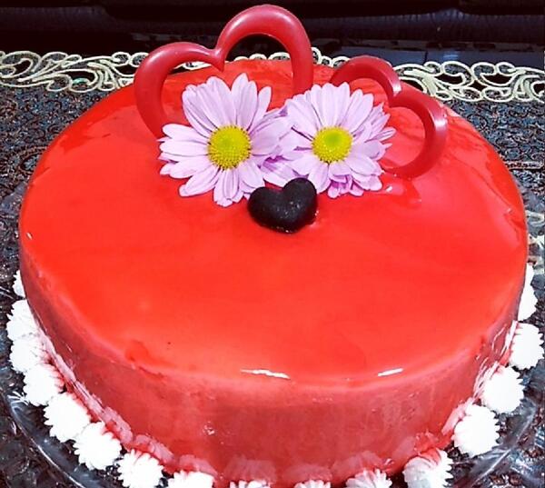 عکس کیک ژله بریلو