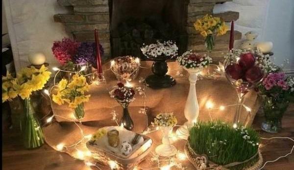 عکس ایده هفت سین حبابی