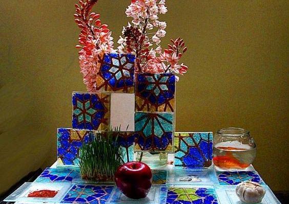 عکس ایده هفت سین حبابی