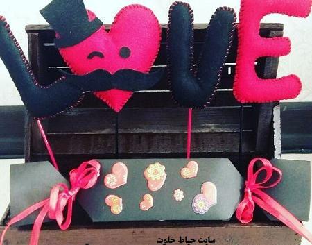 عکس ایده نمدی برای روز مرد